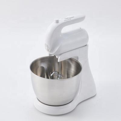 China New 5 Speed ​​ABS Beater Ejector Knob 2022 Stand Manual Blender With 150W Bowl Easy-to-Clean Mixer for sale