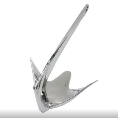 China mirror polished 316 stainless steel inox bruce anchor for boat yacht Bruce Anchor for sale