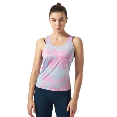 China Hot-selling breathable cross-back design, adjustable length, comfortable women's sports top for sale