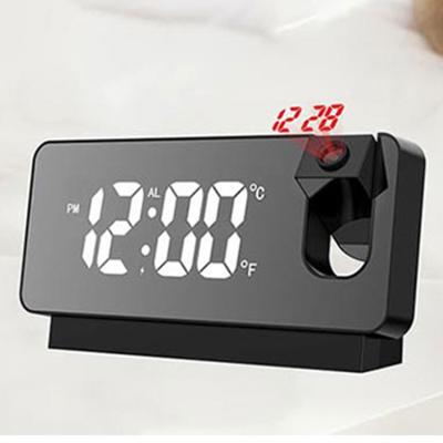 China Plastic Calendars Digital Led LCD Projection Clock Projector Alarm Clock For Kids Room for sale