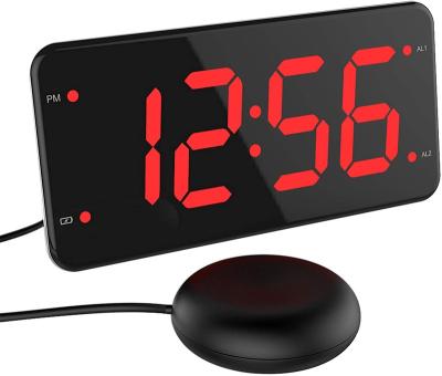 China Calendars Extra Loud Alarm Clock With Bed Shaker For Heavy, Deaf And Hard Of Hearing Sleepers, Dual Alarm Clock for sale