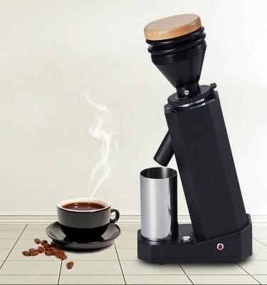 China Household Industrial Style Espresso Pulper Grinding Machine Professional Aluminum Burr Electric Single Dose Coffee Conical Grinder for sale