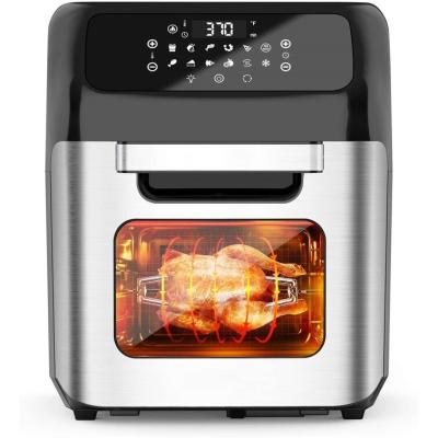 China Digital Air Fryer LCD Display Hot Air Heating Sale Household Healthy Multifunctional Oil Free Toaster Electric Obvious Oil Free Oven for sale