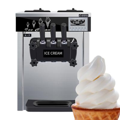 China Cheap New Bakery Freeze Table Top Ice Cream Making Machine For Business for sale