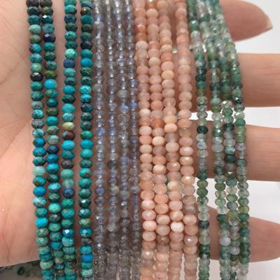 China Making Sun Glitter Wholesale Natural Stone Jewelry Necklace Bracelet Earring Beads Loose Faceted Gemstone For Jewelry Making DIY Necklace Bracelet Accessories for sale