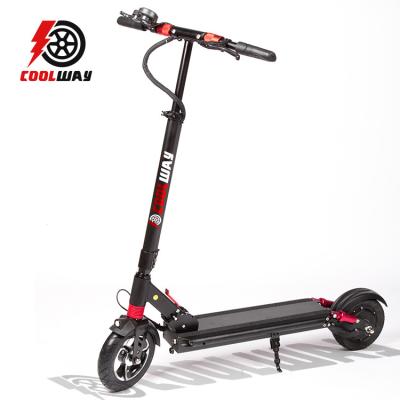 China Coolway 8/T8 48V 500W smaller mobility scooter unisex zero push lightweight folding adult electric scooter for sale for sale