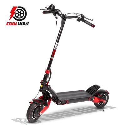 China 2021 10X Dual Suspension 1000W Motor Unisex Zero Wheel 10inch Safe And Fast Kick Electric Scooter For Adult for sale