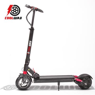 China Factory price 500W unisex cheap electric scooters with EU warehouse kick scooter push skuter T8/Zero 8 for sale