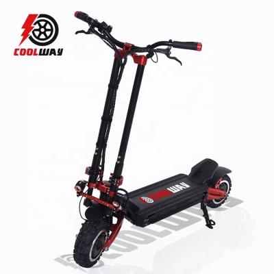 China Dual Big Power 1600W Motor Unisex Electric Scooter Zero 11x Dualtron 11 Inch Wheel Long Range Folding Kick Scooter for sale