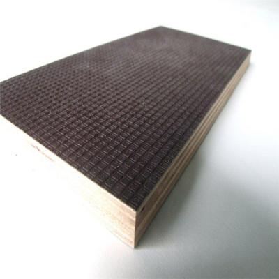 China Exterior 13layers 12mm 9layers 18mm anti-slip film faced plywood plywood seafloor for sale