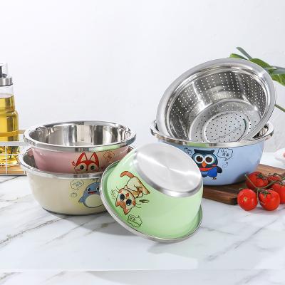 China Sustainable Drainage Basket Stainless Steel Vegetable Basin For Placing Vegetables, Fruits, Cheese, Chocolate And Other Food Basin for sale