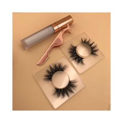 China High Quality Lancybeauty Natural Long Strip Lash Packaging Box Mink Lashes for sale