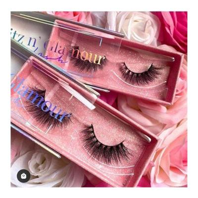 China Lancybeauty Siberian Long Natural Mink Lashes Eyelash Packaging Boxes For Lashes Wholesale for sale