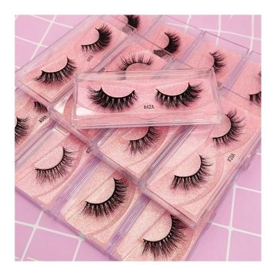 China Long Natural Design Mink Cluster Lashes Vendor Custom Lashes Box Band Lashes Wholesale for sale