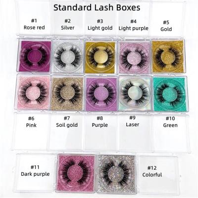 China Lancybeauty Long Natural Russian Volume Lashes Custom Lash Box Packaging OEM ODM Service Lashes Wholesale for sale