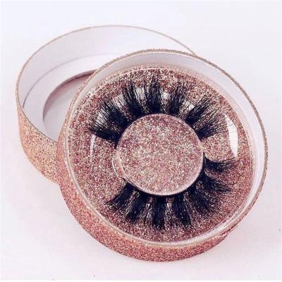 China Lancybeauty Lash Boxes Custom Logo Pink Long Eyelash Packaging Box Natural Designer Eyelashes Wholesale for sale