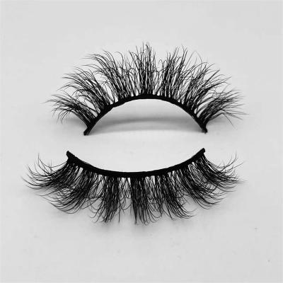 China Lancybeauty Natural 3d Mink Lash Makeup Free Long Sample 20mm Cruelty Free Wholesale Lashes for sale