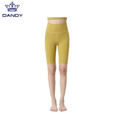 China Plus Size Custom Wholesale Yoga Shorts High Elastic Gym Wear Workout Fitness Sports Women Abbreviations for sale