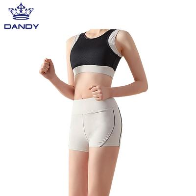 China Fashion Sustainable Quick Dry Yoga Shorts Wear Breathable Running Waist Tight Shorts Womens Wear High Waist for sale