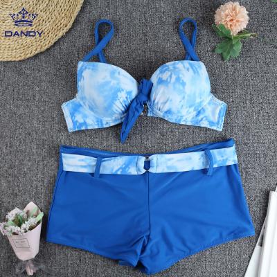 China Fashion Sexy Two-Piece Design Women Beach Wear Swimsuit New Arrival Plus Size Breathable Cloth Swimwear for sale