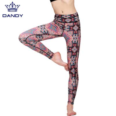 China Latest Design Women's Yoga Leggings Breathable High Waist Workout Multi Color Legging Pants For Women for sale