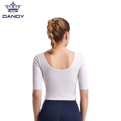 China 2022 Latest Sale Newest Design Yoga Shirt Sports Breathable Warm Seamless Workout Crop Top Women Gym Shirt for sale