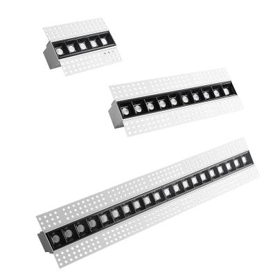 China Modern high quality smd3030 5w 10w 20w 30w 40w linear spotlight trimless recessed led downlight for sale