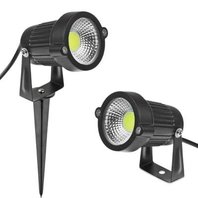 China LANDSCAPE outdoor landscape lighting cob led light 5w garden floodlight prices for sale