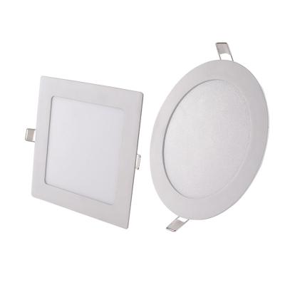 China Wholesale aluminum hotel round 12w ac85-265v slim recessed led panel light for sale