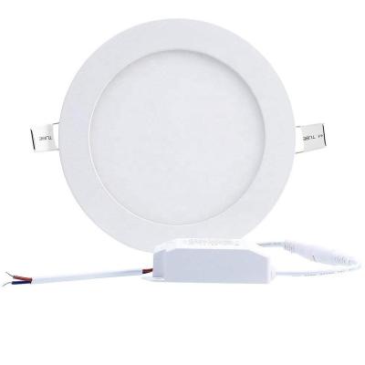 China Silm 5 Inch Commercial Lighting Ultra Thin Round Flat Led Ceiling 12w Led Light for sale