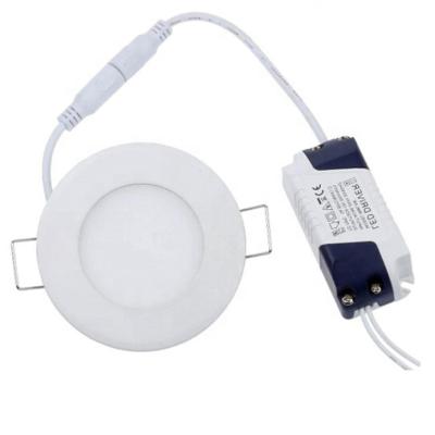 China Silm 110 volt smd 3 round recessed inch 6w led slim ceiling light for decorative for sale