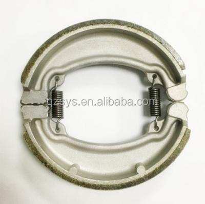 China Semi-metallic high quality fit wear-resistant motorcycle parts brake shoesWY125/GL125 for Indian market for sale