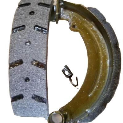 China Non Asbestos 160/180 BRAKE SHOES FOR ELECTRIC TRICYCLE, RICKSHAW, MADE IN CHINA for sale