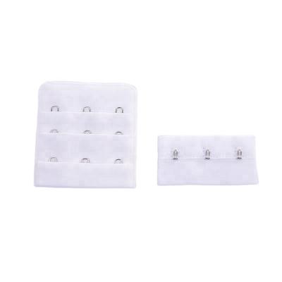 China Eco - Friendly Underwear Good Bra / Bra Supplement Nylon Hook And Eye Tape With Steel Hooks for sale