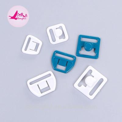 China Nickel Free/Lead Free Customized Size Cheap Price Mom Buckle Nursing Bra Plastic Clips for sale