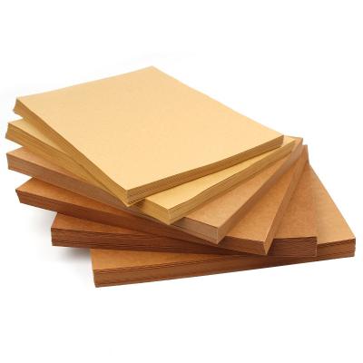 China A4 /A3 Kraft Paperboard 8k 4K Folder Hard Drawing Paper Waterproof Kraft Paper 70G Fine Art With Certificate for sale