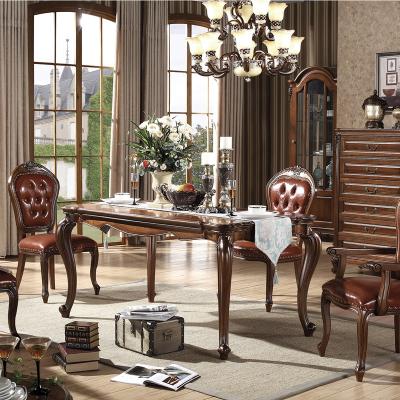 China Supply Nice Price Comfortable Wooden Vintage Manufacturer Premium Furniture Table With European Style for sale