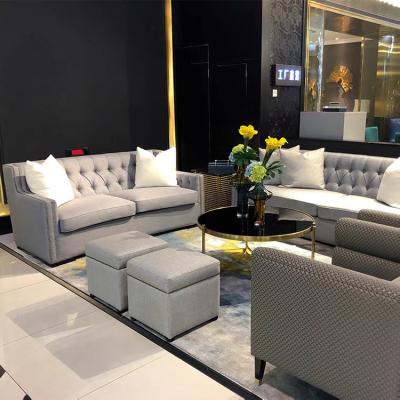 China Manufacturer Comfortable 2022 Couch Furniture Sectional Sofa Set High Quality Living Room Fabric Sofa for sale