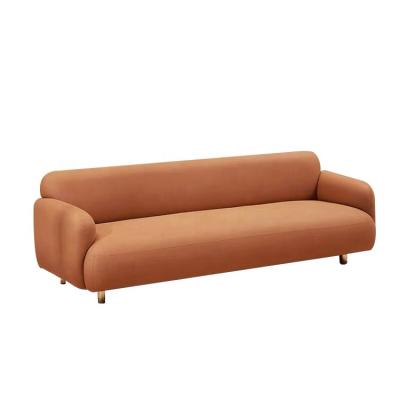 China Best Selling Customized Comfortable Sofa Fabric Wooden Couch Set Sofas 3 Seater Living Room Furniture Wholesale for sale