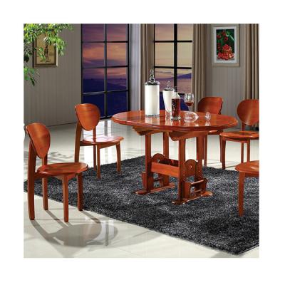 China Wholesale modern high quality color restaurant wood dining tables teak chairs modern luxury table for sale for sale