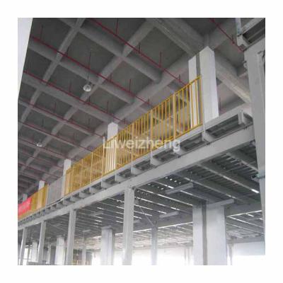 China Corrosion Protection Design Steel Structure Freestanding Mezzanine Floor For Warehouse Industrial Storage for sale