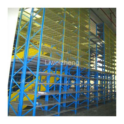 China Industrial Attic Modular Steel Rack Metal Corrosion Protection Mezzanine Floor Storage Platform Warehouse Mezzanine Structure Systems for sale