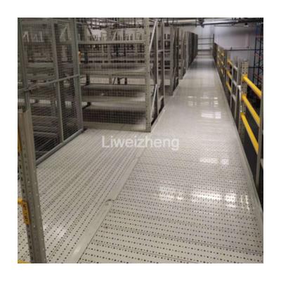 China Free Offer Corrosion Protection CAD Drawing Custom Warehouse Steel Structure Mezzanine Floor Racking for sale