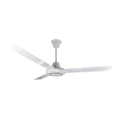 China Big Plus Commercial 3 Blades DC High Speed ​​White Ceiling Fans for sale