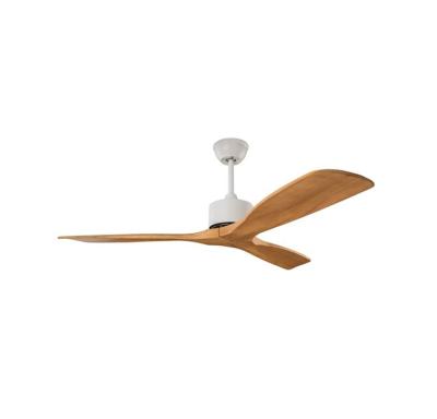 China 3 Blade Modern Nordic Simple Decorative Remote Control Wooden Ceiling Fan No Light for sale