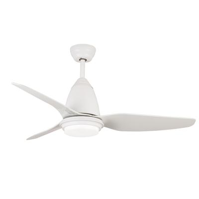 China Positive Attractive Designers Plywood 3 Panel Led Light Ceiling Fan With Lamp for sale