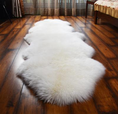 China Factory direct faux fur anti-skid blanket and real sheep fur, we can provide sample for checking for sale