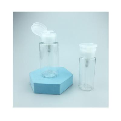 China Perfect For Dispensing Liquid On Cotton Ball Cheap China Nail Polish Remover Bottle Removal Pump And Cap for sale