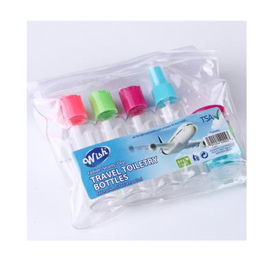 China Personal Care Bottle Set Good Quality Spray Pet Cosmetics Plastic Variety Of Features Travel Bottle Set for sale