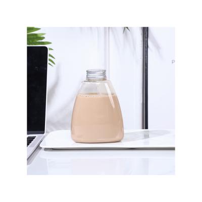 China Food Grade Cheap Price Triangular Water Bottle Transparent Pet Food Bottles for sale